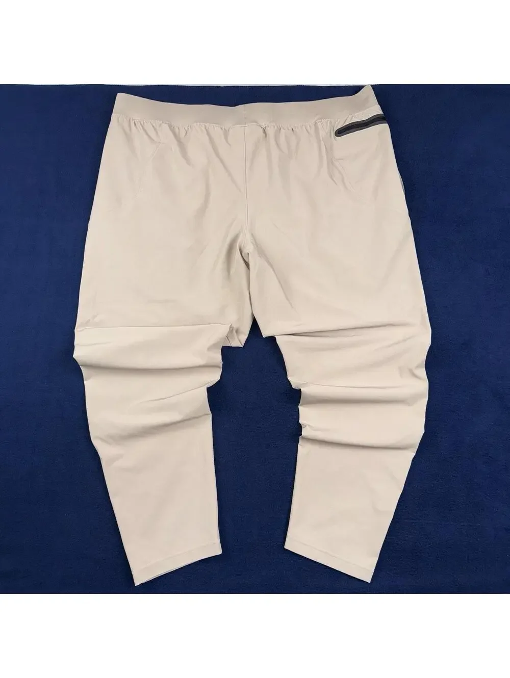 Under Armour Sportstyle Elite Track Pants Men 3XL Tan Tapered Athleisure Gym NWT - Picture 2 of 9